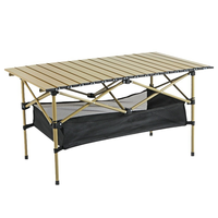 Table portative moderne à rouleaux d'œufs, facile à plier, pour l'extérieur, le camping, la plage ou la salle de sport, les meubles en milieu sauvage