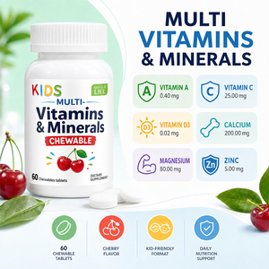 Suplemento OEM Shecome, Fabricante de Vitaminas y Minerales para Niños, Tabletas para el Apoyo Inmunológico, Suplemento Dietético de Vitaminas y Minerales - Product Image 5