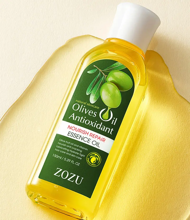 Garrafa de azeite de oliva de alta qualidade de marca própria azeite de corpo por atacado azeite virgem extra natural puro