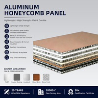 Fabricant chinois de panneaux de bardage alvéolaires personnalisés 4mm 6mm 8mm 10mm ignifuges et insonorisés pour façade mur rideau