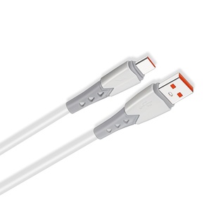 1m tốc độ cao 5A <span class=keywords><strong>USB</strong></span> Loại C Silicone sạc dây nhanh sạc dữ liệu đồng bộ cho Samsung <span class=keywords><strong>Android</strong></span> điện thoại máy in máy ảnh linh hoạt - Product Image 4