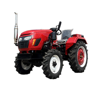 Maquinaria agrícola China 4wd ruedas agricultura jardín Tractor multiusos compacto 4x4 Mini Tractor
