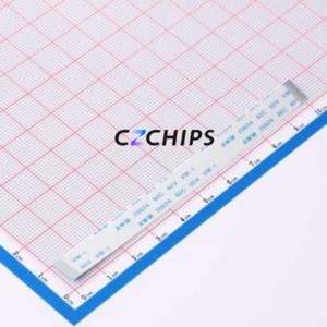 HX FFC-0.5-16P-100mm FFC Cable (Flexible Flat Cable) P=0.5mm Connector 16P 0.5mm 0.3mm Non-Inverting - Product Image 1