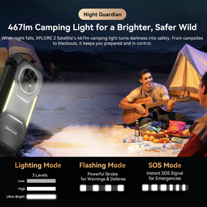 Blackview Xplore 2 โทรศัพท์มือถือทนทาน รองรับสัญญาณดาวเทียม ระบบปฏิบัติการ Android 15 หน้าจอ Amoled มองเห็นในเวลากลางคืน แบตเตอรี่ 20000mAh หน่วยความจำ 16GB+1TB โทรศัพท์มือถือ 5G รองรับสัญญาณดาวเทียม - Product Image 5