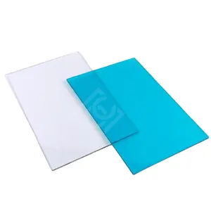 Car Shed Cover 4Mm 5mm 6mm 7mm Wear Resistance Clear Plastic Sunroof Bullet Proof Polycarbonate Sheet