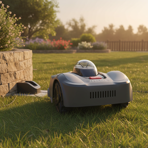 Tondeuse à gazon robotisée intelligente miniature en gros avec télécommande, <span class=keywords><strong>travail</strong></span> automatique, tondeuses à gazon robotisées à roues - Product Image 2