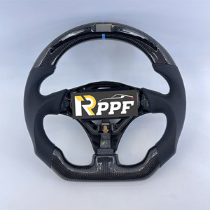 Volant 100 % fibre de carbone avec éclairage LED pour <span class=keywords><strong>Toyota</strong></span> <span class=keywords><strong>Supra</strong></span> 1998 / <span class=keywords><strong>Toyota</strong></span> Celica/Corolla/Rav4/MR2 2000-2005 - Product Image 2