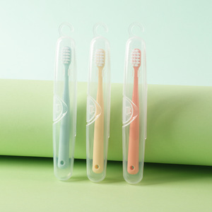 Children Toothbrush Soft Bristles Candy Color Manual For 0-10 Years Old Single Pack - Product Image 4
