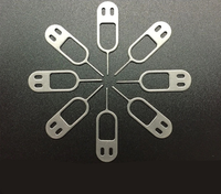 Aiguille d'éjection universelle en métal pour carte SIM, outil d'ouverture pour téléphone portable