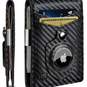 Boshiho Custom Large Capacity Slim Metal Money Clip <b>RFID</b> Front Pocket Bifold <b>Wallet</b> with Clip for Men Use for Credit Card - Product Image 1