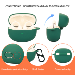 Funda de Silicona para Auriculares Inalámbricos <span class=keywords><strong>Baseus</strong></span> Bowie MC1, Muestras Gratis, Funda Protectora para Auriculares, Carcasa para <span class=keywords><strong>Airpods</strong></span> Pro - Product Image 5