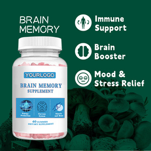 Kapsul Jamur S-Mushroom Lion's Mane <span class=keywords><strong>Chaga</strong></span> Jamur Black Fungus Suplemen Herbal Kapsul Gelatin Keras Vegan Dewasa untuk Otak - Product Image 4