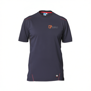 เสื้อยืดแขนสั้นสีน้ำเงิน M ชุดทำงาน - Product Image 2