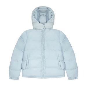 Veste bomber courte matelassée en duvet chaud de haute qualité personnalisée pour homme, veste d'hiver pour homme, veste d'extérieur - Product Image 1