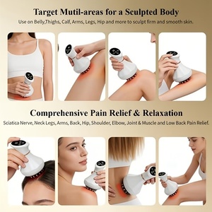 Smart Meridian Massage <b>Brush</b> 9 Levels of Adjustable Vibration USB Charging <b>Back</b> Waist and Abdominal Scraping Tool - Product Image 6