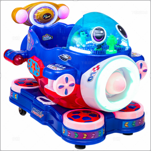 Balançoire à monnayeur pour enfants de moins de 3 ans, usage commercial, jouet musical électrique pour centre de divertissement à domicile - Product Image 1