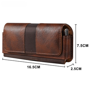 16.5*7.5*2.5CM étui en cuir résistant à l'usure avec étui à clip de ceinture pour Samsung <span class=keywords><strong>Galaxy</strong></span> <span class=keywords><strong>Z</strong></span> <span class=keywords><strong>Fold</strong></span> 5 / <span class=keywords><strong>Z</strong></span> <span class=keywords><strong>Fold</strong></span> 4 / <span class=keywords><strong>Z</strong></span> <span class=keywords><strong>Fold</strong></span> <span class=keywords><strong>3</strong></span> - Product Image 2