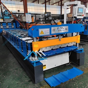 Mozambique Popular Color Steel 840 IBR Trapezoidal Sheet Roofing Cold Roll Forming Machine Product <b>Tile</b> <b>Making</b> <b>Machinery</b> - Product Image 3