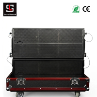Lasesound LA-5 Altavoz Line Array Dual de 10 Pulgadas de Alto Rendimiento 132dB, Sensibilidad 102dB, Sistema de Audio Profesional para Escenario