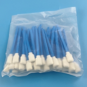 Spedizione Immediata: Kit di Pulizia per Elettronica in Plastica, 50 <span class=keywords><strong>Tamponi</strong></span> in Schiuma Senza Pelucchi con Punta a Scalpello per Cicli di Pulizia Rapidi - Product Image 4