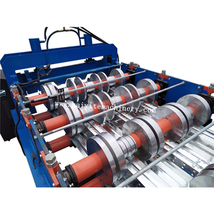 <span class=keywords><strong>Venta</strong></span> al por mayor de estructura de acero de Metal cubierta de piso de rollo que forma la máquina - Product Image 3