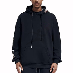 Sudaderas Personalizadas para Hombre, Corte Regular, Alta Calidad, 100% Algodón, Bordadas, Diseño Sólido, Cuello Alto, Forro Impermeable, Tejido de Punto, Invierno - Product Image 1