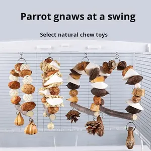 OEM And ODM Factory <strong>Wholesale</strong> Novelty Natural <strong>Parrot</strong> Bird Chew &amp; Teeth Grinding <strong>Toy</strong> With Boredom Relief And Climbing Features - Product Image 3