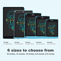 Tablettes d'écriture numériques LCD de 6,5 pouces pour le dessin, tablette graphique pour enfants