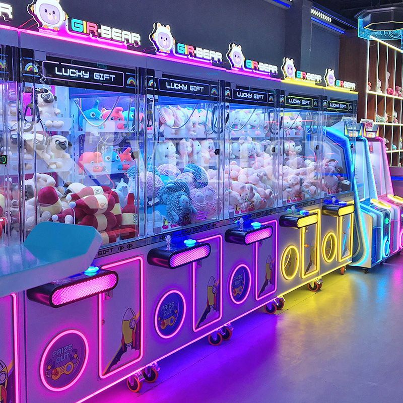 Superior Quality Arcade Human Claw Machine Digital Printing Laser ...