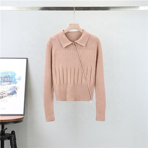 Nuevo Cárdigan de Punto con Cierre y Solapa Francesa, Blusa de Moda Femenina para Primavera y Otoño - Product Image 4