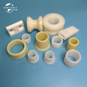 Pa6 Nylon Tay Áo Cách nhiệt Delrin Bush tay áo POM Acetal mặt bích trục Áo khoác Ống lót máy giặt mang bụi cho bu lông - Product Image 1