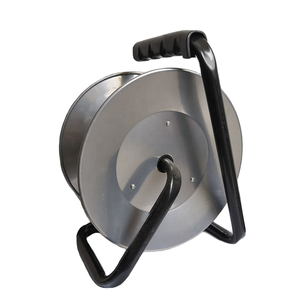 Cordon d'alimentation électrique industriel de type français 30m <span class=keywords><strong>enrouleur</strong></span> de câble rétractable avec prises 4x16A prise électrique 250V CN <span class=keywords><strong>25m</strong></span> - Product Image 2