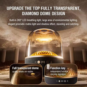 Altavoz Portátil LP90 Pro 120W con Luz LED RGB, Efecto de Iluminación Ambiental Transparente, Audio USB, Ranura para Tarjeta TF, Bajos Potentes - Product Image 5