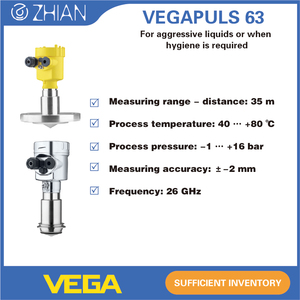 เครื่องวัดระดับเรดาร์แบบกันน้ำ รุ่น VEGAPULS63 เซ็นเซอร์วัดระดับเรดาร์ - Product Image 6