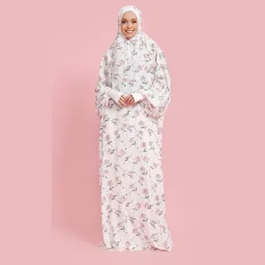 卸売 3 1祈りドレス-女性ドバイドレスイスラム服ロングアバヤドレス新しいカフタンデザイン最新のブルカの祈りアバヤトルコのイスラム教徒