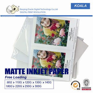 Premium 140g papel fotográfico mate de inyección de tinta de doble cara fabricante chino para impresión de oficina - Product Image 3