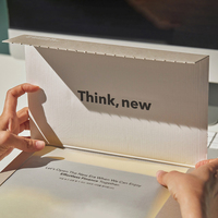 Boîte Cadeau d'Expédition Personnalisée en Carton Ondulé Imprimé avec Bande Déchirable et Fermeture Auto-Adhésive, avec Logo