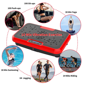 Plateforme vibrante pour usage domestique, entraîneur de minceur pour tout le corps, plaque vibrante portable pour la combustion des graisses et le remodelage quotidien - Product Image 5