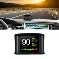 Pantalla HUD 2026 P10 OBD2 para Automóvil, con Pantalla LCD TFT, Muestra Velocidad, RPM, Voltaje, Detección de Códigos de Error