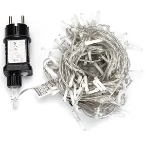 Ghirlanda di luci LED a bassa tensione, 15m, bianco caldo; ideale per creare atmosfera nelle feste e decorare interni ed esterni. - Product Image 3