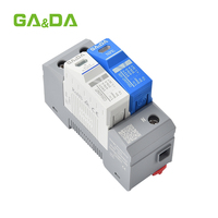 Parafoudre électrique GA&DA T2 2P 40kA 280V AC SPD, dispositif de protection contre les surtensions et la foudre basse tension pour systèmes solaires et industriels