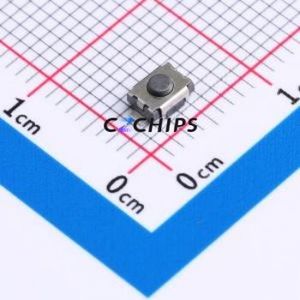 YTS1T0092BBG00 Tactile Switch SMD Switch Single Pole Single Throw Round Button 2.5N Vertical Mount - Product Image 1