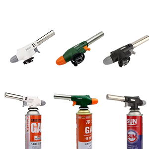 Butane <strong>torch</strong> Gun Gas <strong>Flame</strong> Fire Grill Mini Refillable <strong>Torches</strong> Blow Small BBQ Camping Food Cooking Creme Brulee - Product Image 2