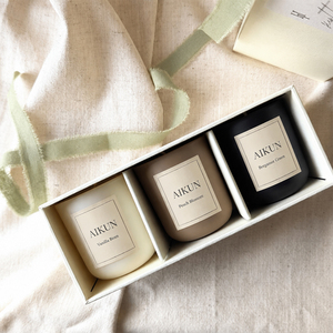 AIKUN - Juego de Velas Aromáticas de Larga Duración, Ecológicas, de Marca Propia, con Cera de Soja, en Frascos de Vidrio Modernos, para Decoración del Hogar - Product Image 2