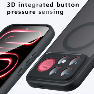 Funda Magnética para Teléfono <span class=keywords><strong>Xiaomi</strong></span> Poco F9 Ultra, Translúcida Mate Antiarañazos, TPU+PC, Carcasas Traseras Antigolpes para Redmi K100 <span class=keywords><strong>Pro</strong></span> <span class=keywords><strong>Max</strong></span> - Product Image 2