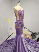 Robes de soirée Ocstrade élégantes et scintillantes avec traîne de plumes rouges et strass 2026, robes de bal maxi pour femmes, robe de bal élégante pour femme