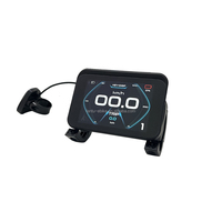 Écran LCD couleur personnalisé 36v 48v pour vélo électrique avec port USB