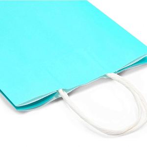 Bolsas de Regalo de Alta Calidad con Asas para Mercancía de Fiesta, Almuerzo Diario, Boutique, Supermercado, Tienda Minorista, Bolsa de Papel para Empaque - Product Image 4