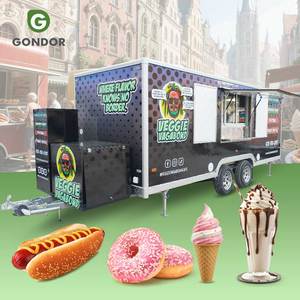Ice Cream Taco Vend Deep Fryer Street BBQ <b>Trailer</b> Small Mobile Food Truck China Cart <b>Car</b> for Sale - Product Image 1