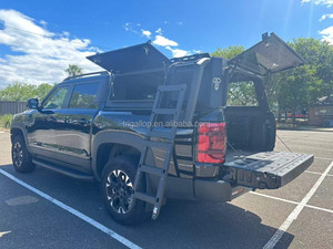 Cubierta Modular para Camioneta <span class=keywords><strong>Ford</strong></span> Ranger, de Aleación de Aluminio, Resistente al Agua, con Cierre Seguro y Luz de Freno, Sin Perforaciones - Product Image 2